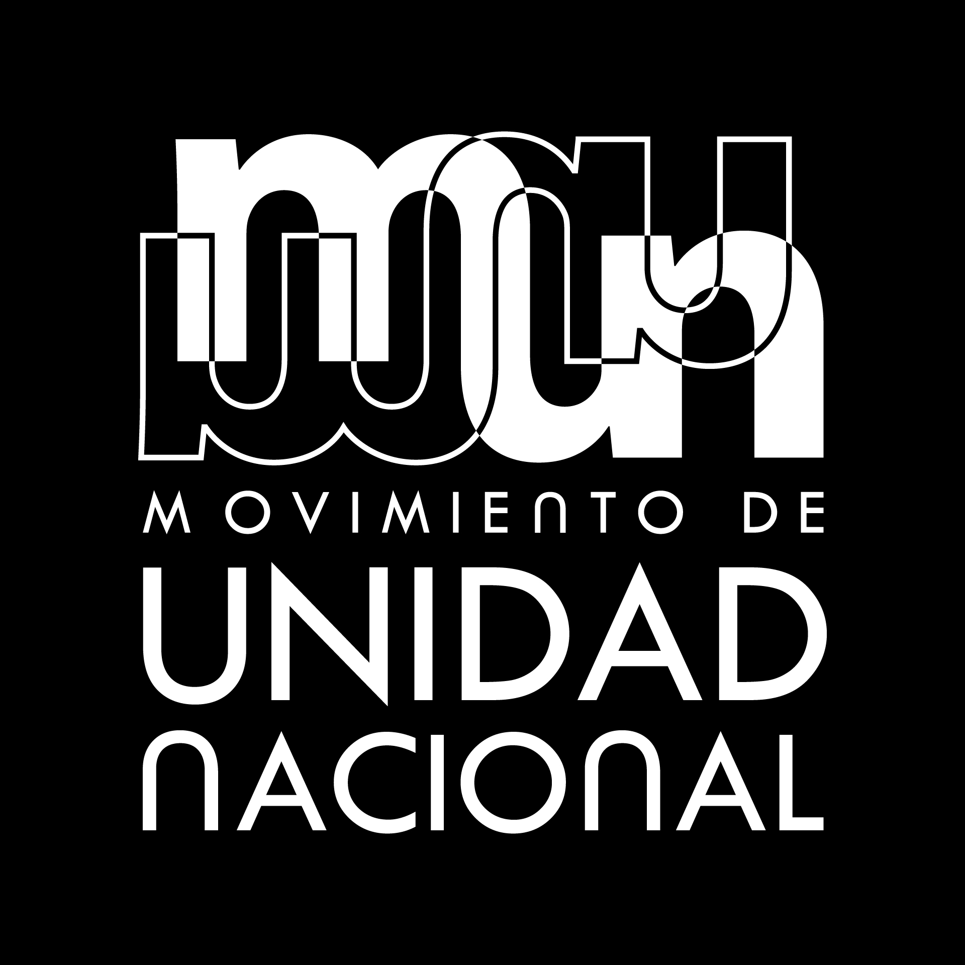 Diseño de Identidad Visual y Logotipo Movimiento de Unidad Nacional - MUN