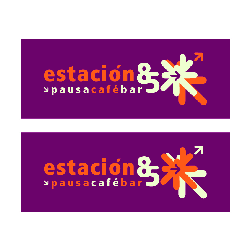 Logotipo Restaurante Cafe Estación 85