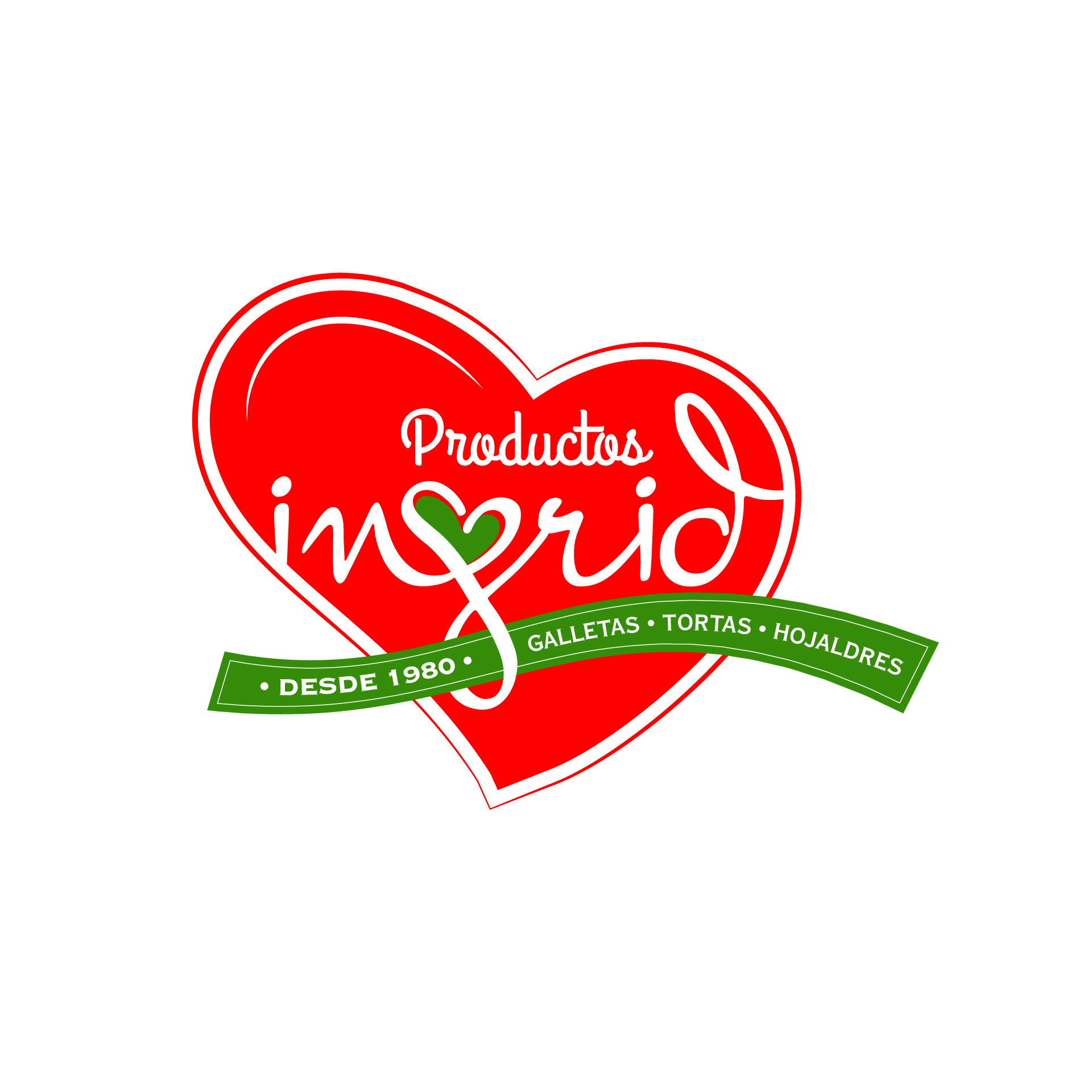 Logotipo para marca de productos de pasteleria y reposteria Productos Ingrid