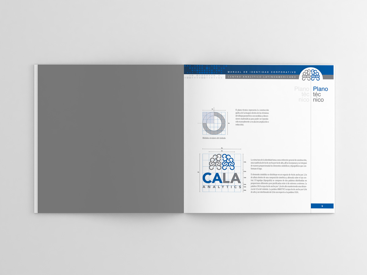 Diseño de Identidad Visual y Logotipo para la marca Cala Analytics