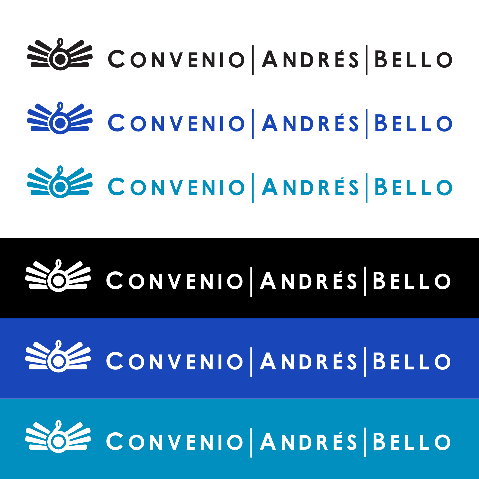 Diseño de Identidad Visual y Logotipo para la marca Convenio Andrés Bello