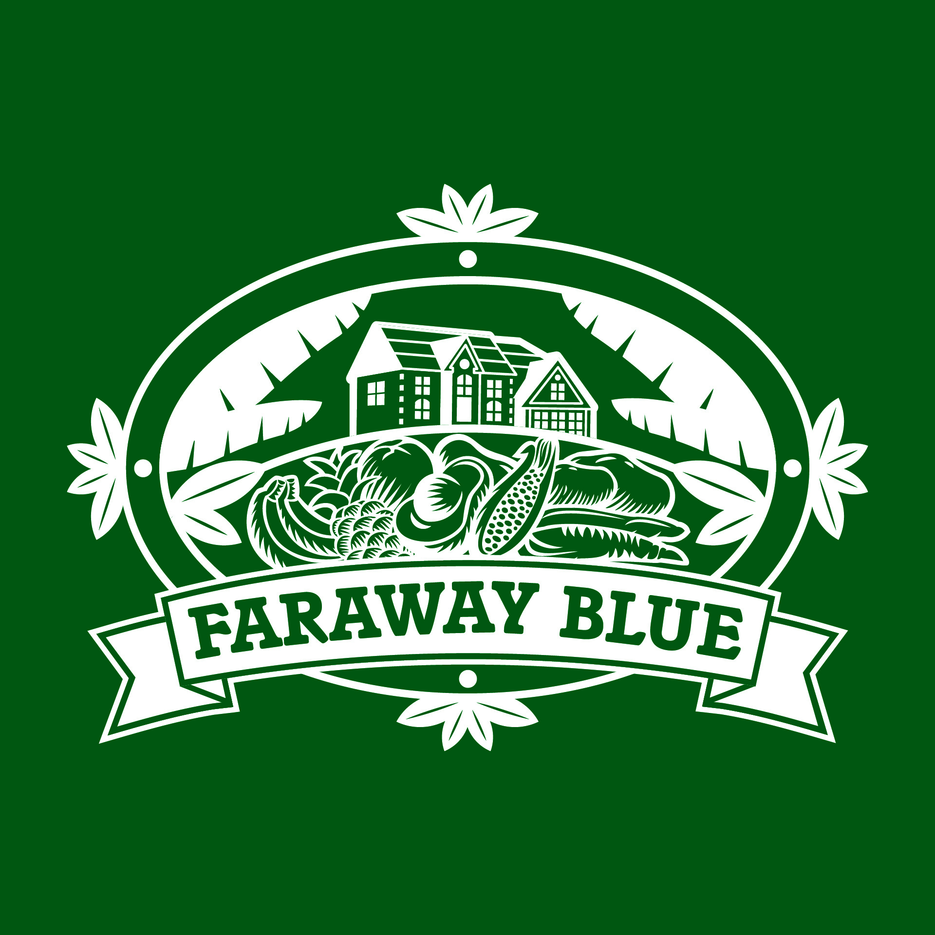 Diseño de Identidad Visual y Logotipo para la marca Faraway Blue