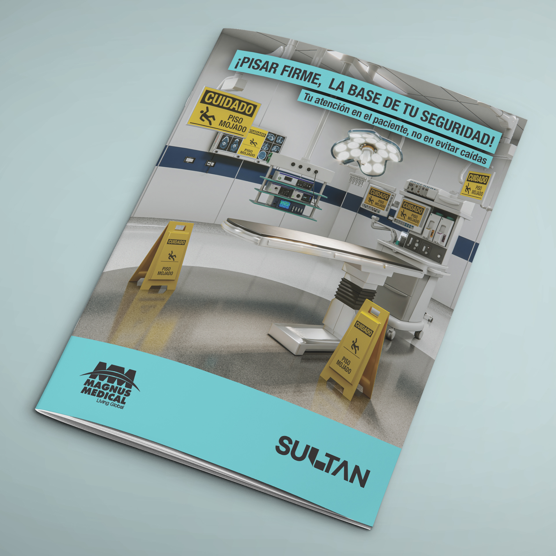 Catálogo y Brochure de tapete absorbente para quirófanos Sultan