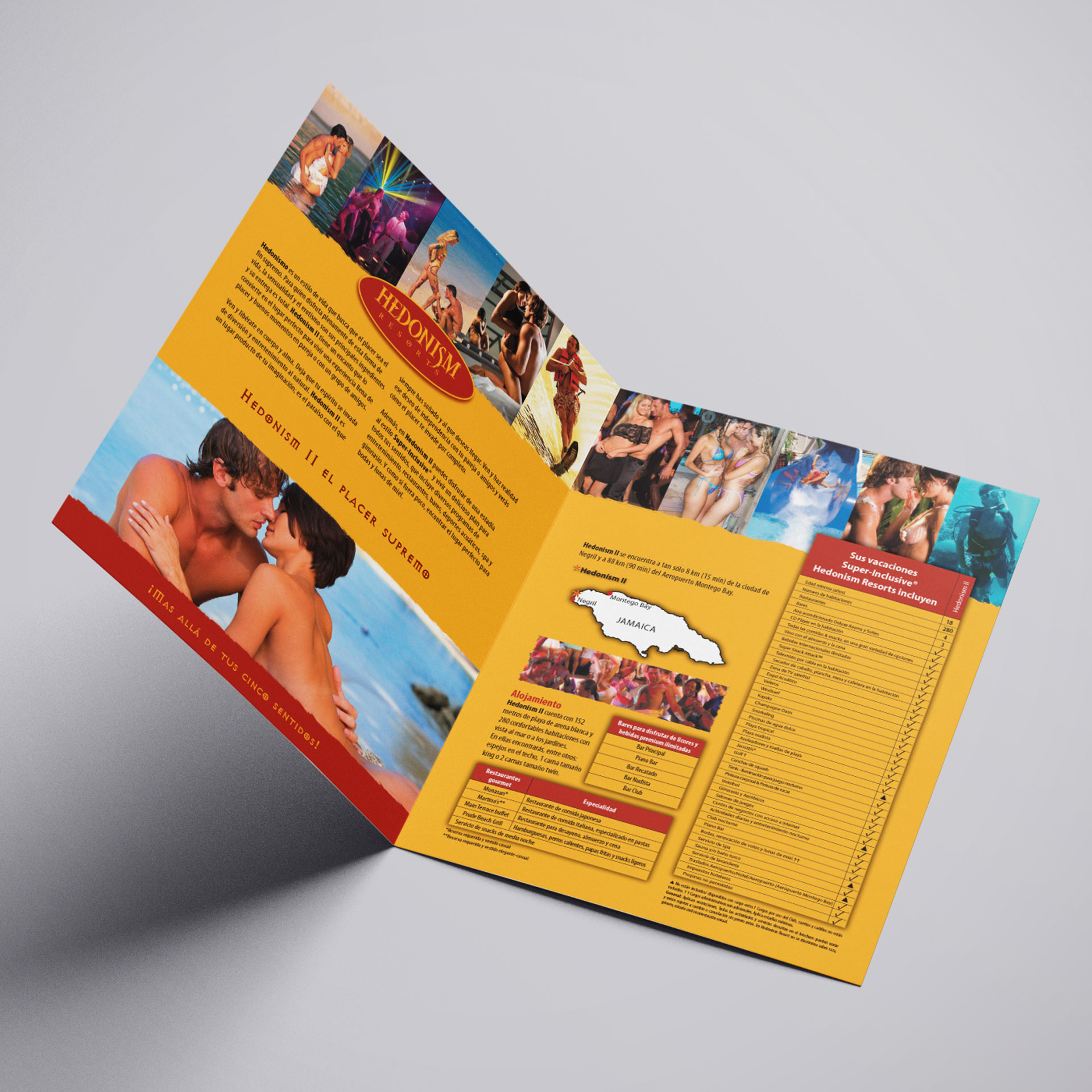 Brochure Hedonism Resorts