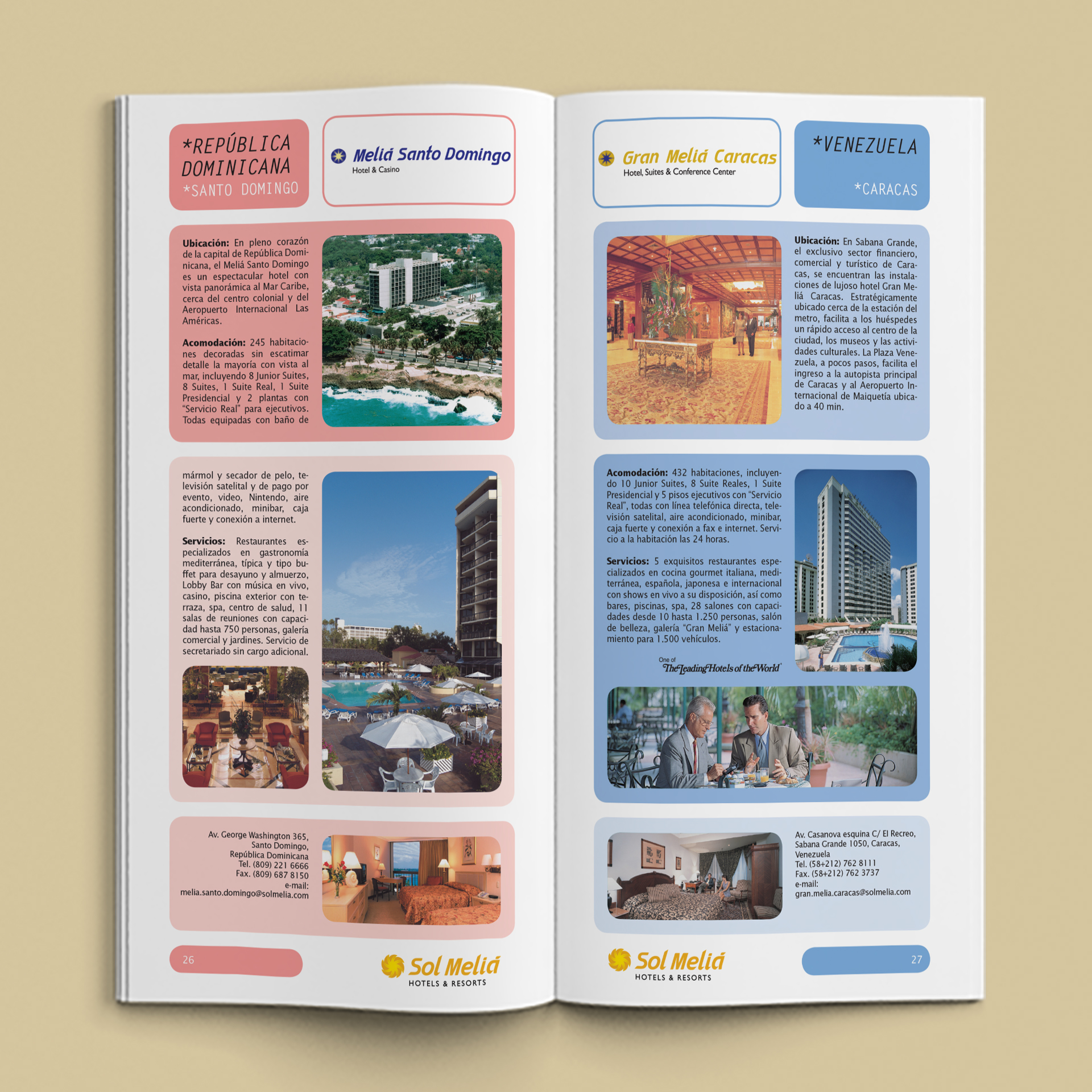 Catálogo de Bolsillo Hoteles & Resorts Sol Meliá - Cielos Abiertos